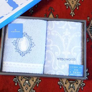 ウェッジウッド(WEDGWOOD)のウェッジウッド フェイスタオル ２枚セット 新品(タオル/バス用品)