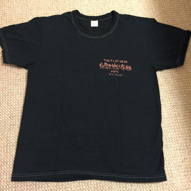 THE FLAT HEAD(フラットヘッド)のフラットヘッド 限定Tシャツ 黒 36 レディースのトップス(Tシャツ(半袖/袖なし))の商品写真