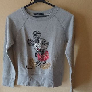 ドルチェアンドガッバーナ　ミッキーラインストーンTシャツ　Ｄ&Ｇ