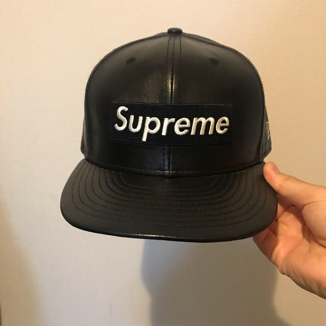 Supreme(シュプリーム)のsupreme レザーキャップ メンズの帽子(キャップ)の商品写真