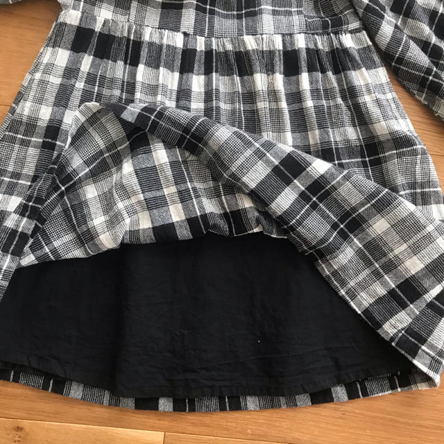 ZARA(ザラ)のZARA 女の子　110〜120 ガーゼ　ワンピース　チュニック キッズ/ベビー/マタニティのキッズ服女の子用(90cm~)(ワンピース)の商品写真