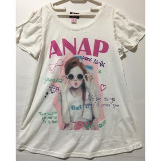 アナップ(ANAP)のANAP girlのシャツ(*^^*)109(Tシャツ/カットソー)