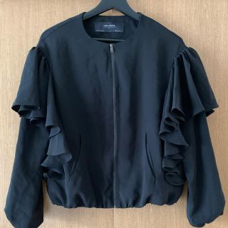 ザラ(ZARA)のZARA フリルブルゾン(ブルゾン)