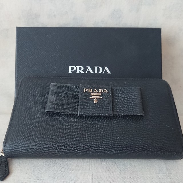 PRADA(プラダ)のPRADA プラダ 長財布 サフィアーノ メンズのファッション小物(長財布)の商品写真