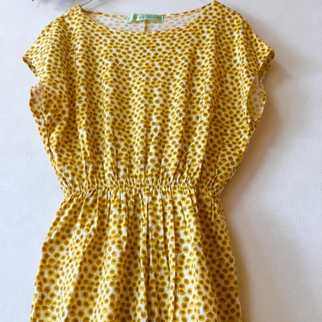 Dot&Stripes CHILDWOMAN(ドットアンドストライプスチャイルドウーマン)のDot and Stripes リバティプリントワンピース レディースのワンピース(ひざ丈ワンピース)の商品写真