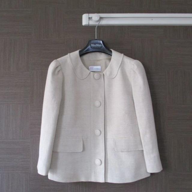 RED VALENTINO - 新品 レッド ヴァレンティノ 麻混ジャケット 44 イタリア製 大きいサイズ