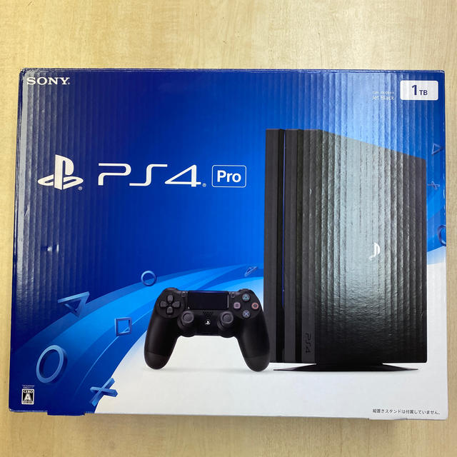 PS4 PRO 1TB 本体 ジェットブラック CHU-7000 おまけ付き