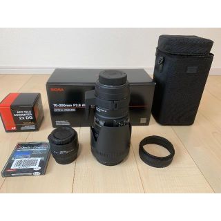 シグマ(SIGMA)の翌日発送 SIGMA 70-200mm F2.8 2xテレコン レンズフィルター(レンズ(ズーム))