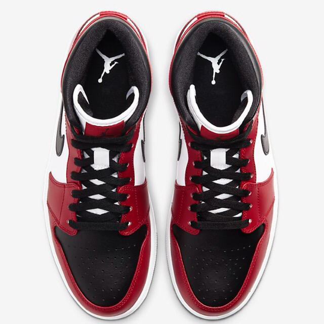 NIKE(ナイキ)のナイキ エアジョーダン1 MID CHICAGO BLACK TOE 29.0㎝ メンズの靴/シューズ(スニーカー)の商品写真