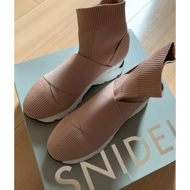 新品未使用 snidel スニーカーソール ソックススニーカー ブーツ 最新