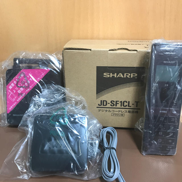 SHARP(シャープ)のデジタルコードレス電話機 スマホ/家電/カメラの生活家電(その他)の商品写真