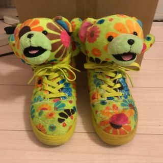 adidas JEREMY SCOTT ぬいぐるみスニーカー