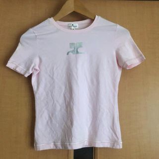 クレージュ(Courreges)のcourrege クレージュ ピンク Tシャツ(Tシャツ(半袖/袖なし))