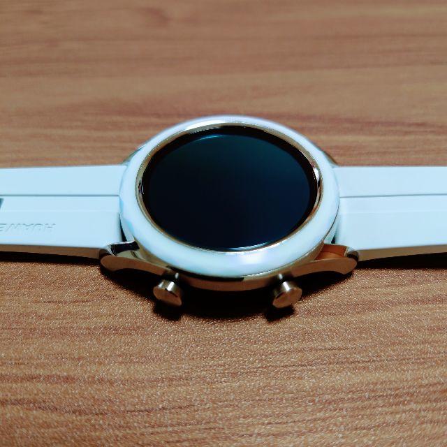 【値段相談可】HUAWEI WATCH GT スマートウォッチ ホワイト  メンズの時計(腕時計(デジタル))の商品写真