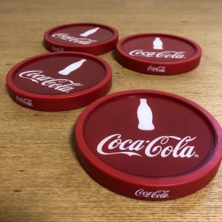 コカコーラ(コカ・コーラ)のラスト1セット‼️コカコーラ Coca-Cola クールコースター 4点セット(その他)