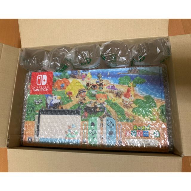 Nintendo Switch(ニンテンドースイッチ)の「Nintendo Switch あつまれ どうぶつの森セット」 エンタメ/ホビーのゲームソフト/ゲーム機本体(家庭用ゲーム機本体)の商品写真