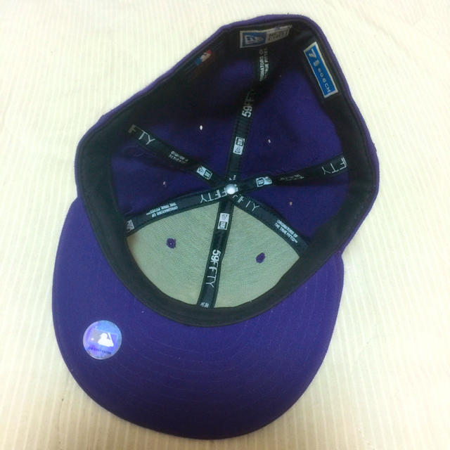 59fiftyの紫キャップ メンズの帽子(キャップ)の商品写真