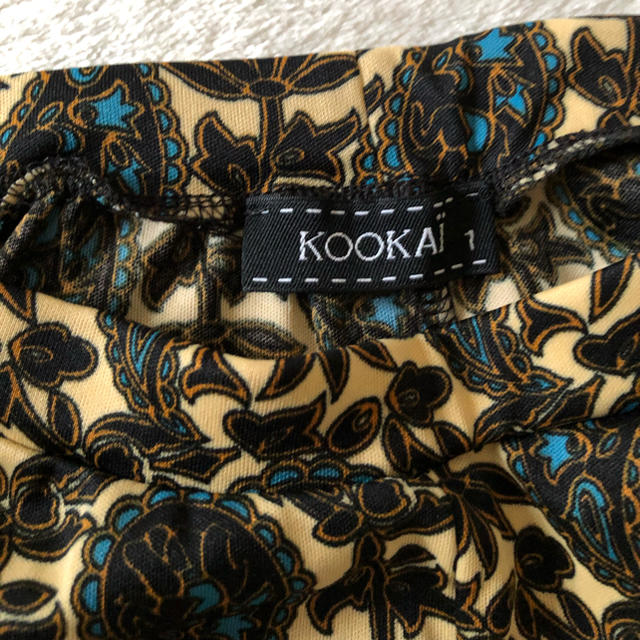 KOOKAI(クーカイ)のKOOKAI ストレッチパンツ　未使用 レディースのパンツ(カジュアルパンツ)の商品写真