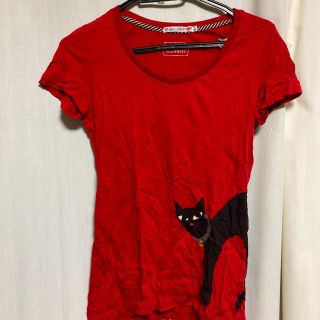 ルルギネス(LULU GUINNESS)のユニクロ ルルギネス　TシャツS(Tシャツ(半袖/袖なし))