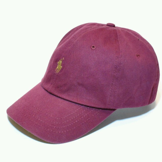 POLO RALPH LAUREN(ポロラルフローレン)の572 ラルフローレンキャップ ボルドー レディースの帽子(キャップ)の商品写真