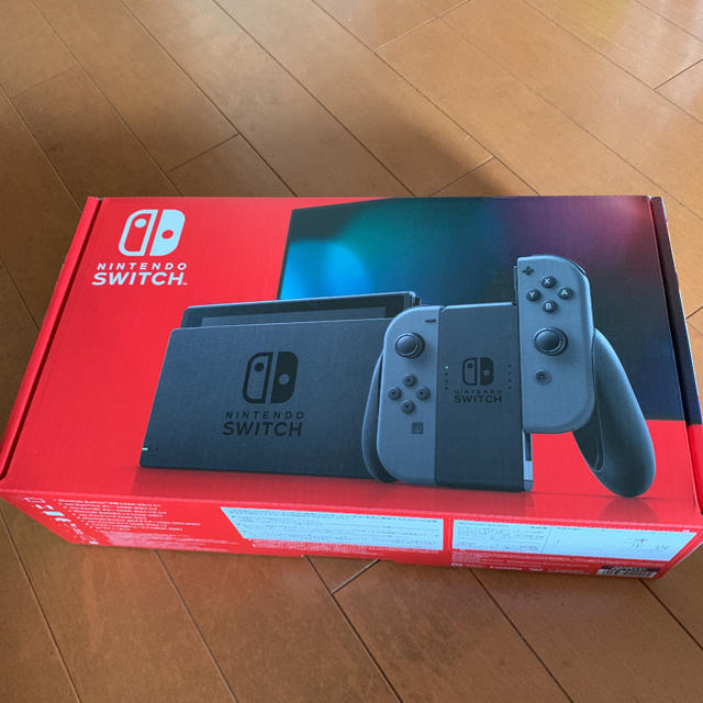 ニンテンドースイッチ　グレー　本体