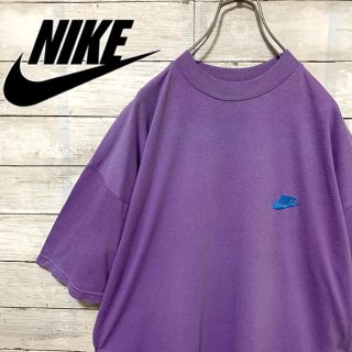 ナイキ(NIKE)のレア 古着 90s ナイキ NIKE 半袖 Tシャツ 刺繍ロゴ 希少カラー(Tシャツ/カットソー(半袖/袖なし))