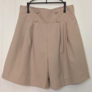 イェッカヴェッカ(YECCA VECCA)の☆お値下げ☆ ショートパンツ ハーフパンツ ベージュ ハイウエスト(ハーフパンツ)