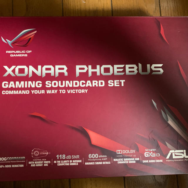 Asus Xonar Phoebus サウンドカードPC/タブレット