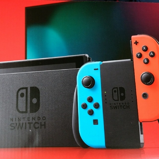 任天堂スイッチ Switch 本体 店舗印あり ★新品未開封★の通販 by とりにく's shop｜ラクマ