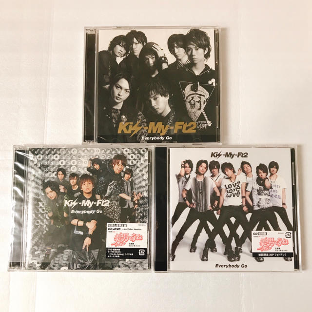 Kis-My-Ft2 Everybody Go   CDセット 2