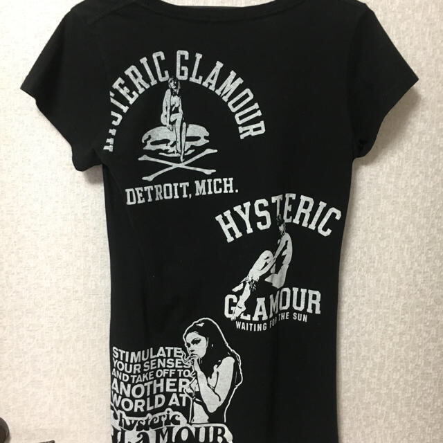 ‪‪❤︎‬ ‬ ⸒⸒HYSTERIC GLAMOUR スカルガールショート丈t