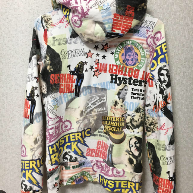 HYSTERIC GLAMOUR(ヒステリックグラマー)のhysteric grammar 総柄 パーカーお値下げ‼️専用‼️ レディースのトップス(パーカー)の商品写真