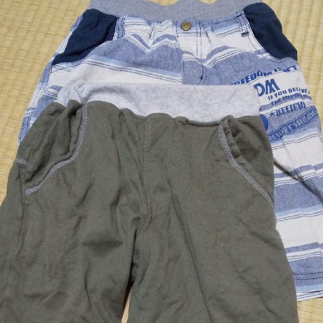 ニッセン(ニッセン)の130 ハーフパンツ 2枚セット キッズ/ベビー/マタニティのキッズ服男の子用(90cm~)(パンツ/スパッツ)の商品写真