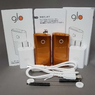 グロー(glo)の新品未使用 2台セットgloグロー シリーズ2 mini本体フルセット2台 (タバコグッズ)