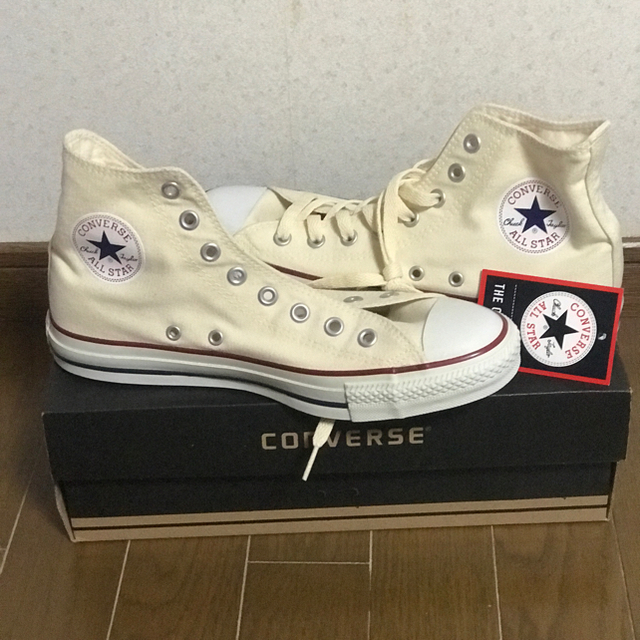 CONVERSE(コンバース)のコンバース　ALL STAR HI M9162 white箱付き メンズの靴/シューズ(スニーカー)の商品写真