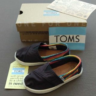 トムズ(TOMS)の【みーちゃん様専用】TOMS ベビーキッズ スリッポン 14.5cm～15cm(スリッポン)