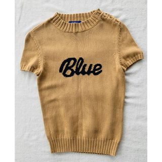 バーバリーブルーレーベル(BURBERRY BLUE LABEL)のバーバリー　ブルーレーベル　サマーニット　(カットソー(半袖/袖なし))