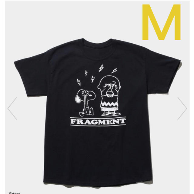 fragment peanuts Mサイズ ブラック スヌーピー フラグメント