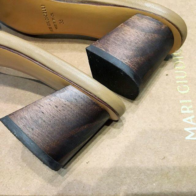 MARI GIUDICELLI ブーツ 38(24.5cm位) 茶