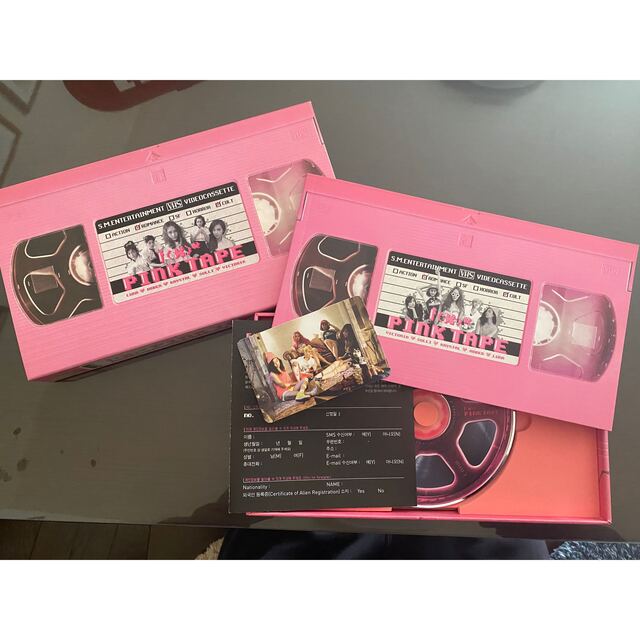 f(x) PINK TAPE CD エンタメ/ホビーのCD(K-POP/アジア)の商品写真