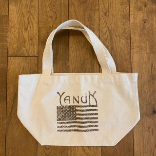 ヤヌーク(YANUK)の【未使用/非売品】YANUK　ヤヌーク　トートバッグ小　キャンバス(トートバッグ)