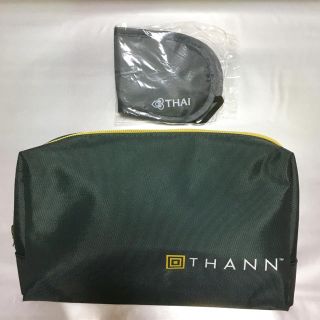 タン(THANN)の☆未使用☆ THANN コラボ ポーチ *アイマスク付き(ポーチ)