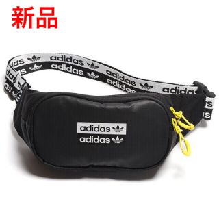 アディダス(adidas)の早い物勝ち！お値下げ！男女兼用【新品】adidas ストラップ付きウエストポーチ(ウエストポーチ)