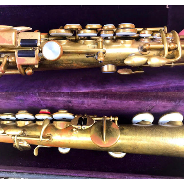 1922年 Saxophoneの通販 by ありすと's shop｜ラクマ Buescher ”C” Soprano 正規品人気