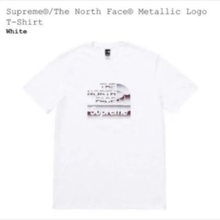 新品M Supreme The North Face Metallic Tee