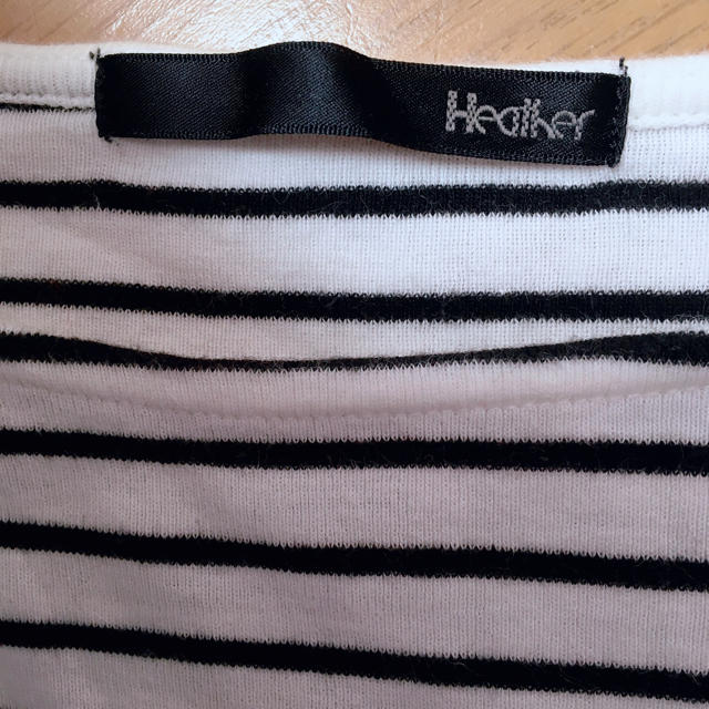 heather(ヘザー)のヘザー　ボーダーTシャツ レディースのトップス(Tシャツ(半袖/袖なし))の商品写真