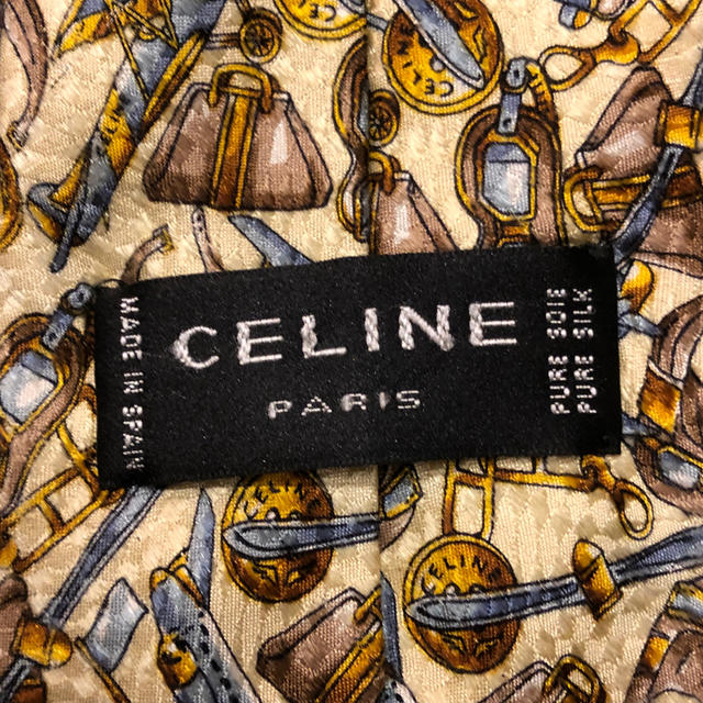 celine(セリーヌ)のネクタイ　セリーヌ　シルク メンズのファッション小物(ネクタイ)の商品写真