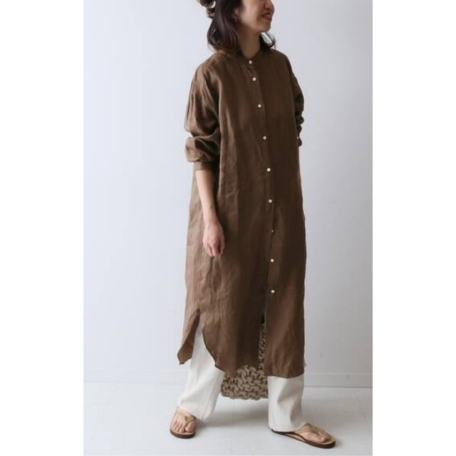 レディアゼルFRAMeWORK FRENCH LINEN シャツワンピース 新品・タグ付き