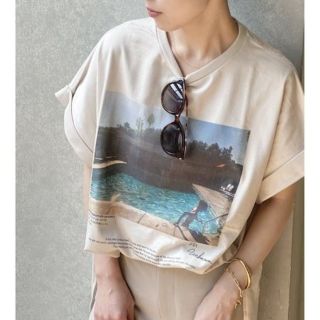 プラージュ(Plage)のジェーンスミス  SP PHOTO Tシャツ(Tシャツ(半袖/袖なし))