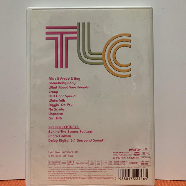 TLC(テンダーラビンケア)のナウ・アンド・フォーエバー…ザ・ビデオ・ヒッツ DVD エンタメ/ホビーのDVD/ブルーレイ(ミュージック)の商品写真